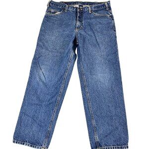 RK Brand Mens 36x29 Denim Jeans Blue Work Carpenter Utility 100% Cotton Rural